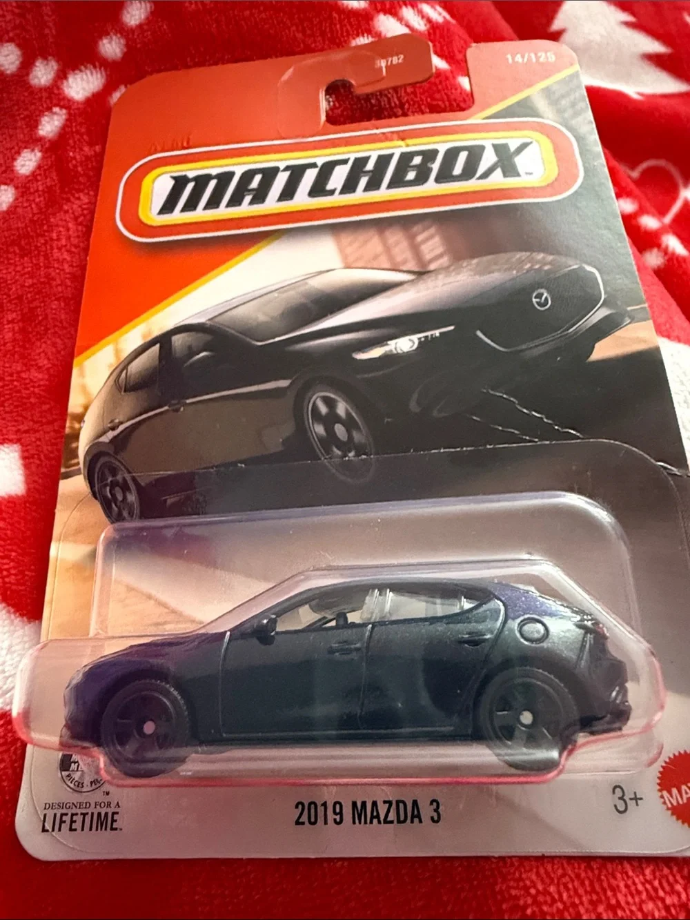 Matchbox 2019 Mazda 3 Toy Car - Black